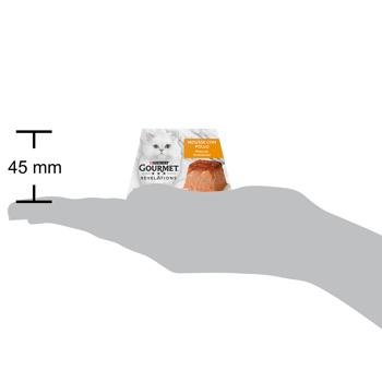 Gourmet Revelations Mousse with Chicken and Gravy Wet Food for Adult Cats 57g x 2pcs - buy, prices for COSMOS - photo 4