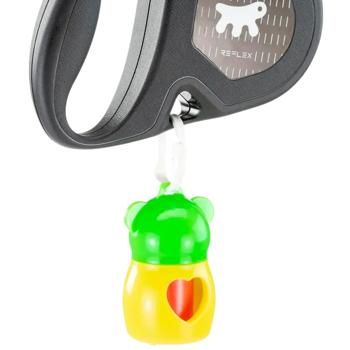 Повідець-рулетка для собак Ferplast Flippy One Reflex L - чорно-ліловий - купити, ціни на MasterZoo - фото 2
