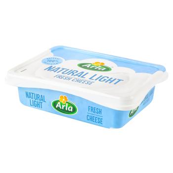 Крем-сыр Arla Натуральный легкий 50% 200г - купить, цены на МегаМаркет - фото 1