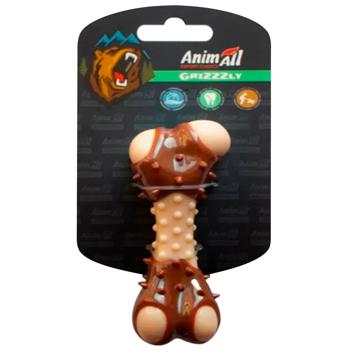 Игрушка для собак AnimAll GrizZzly Кость с ароматом мяса 13,5см - купить, цены на MasterZoo - фото 1