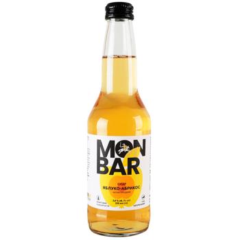 Monbar Apple-Apricot Semi-Sweet Cider 3.8% 0.33l