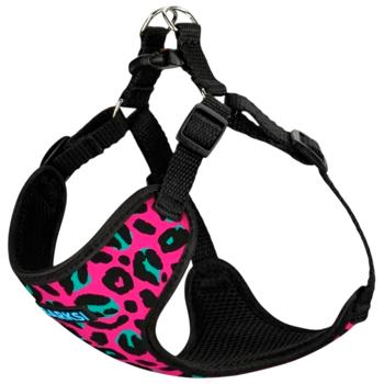 Barksi Sport Nylon Dog Harness S 35-38cm with Leopard Print - buy, prices for MasterZoo - photo 1