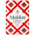 Сіль пластівцями з перцем чилі 100г. Maldon