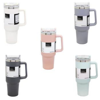 Excellent Houseware Thermos Cup with a Straw 1.2l - buy, prices for NOVUS - photo 1