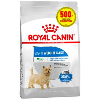 Royal Canin Mini Weight Care сухий корм для собак 2,5 кг + 500 г - купити, ціни на MasterZoo - фото 1
