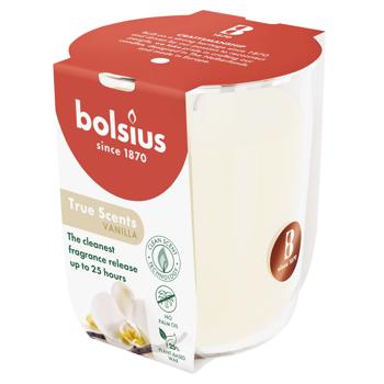 Свічка ароматична Bolsius True Scents Ваніль 80/73мм