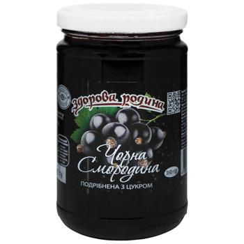 Смородина Здоровая Семья черная 350г - купить, цены на КОСМОС - фото 1