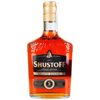 Shustoff Grande Reserve Cognac 5 Years 40% 0.5l - buy, prices for - photo 1