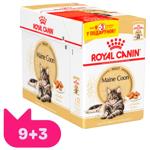 Корм влажный Royal Canin для кошек породы мейн-кун 9+3шт х 85г