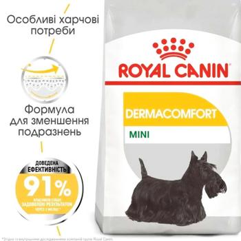 Royal Canin Mini Dermacomfort cухий корм для собак 3 кг - купити, ціни на MasterZoo - фото 3