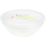 Aleana Eco Wood White Rose Bowl with Lid 0.8l