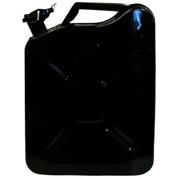Poputchik Glossy Black Metal Fuel Canister 20l - buy, prices for METRO - photo 1