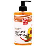 Крем-мило рідке Fine Life персик-карамболь 500г