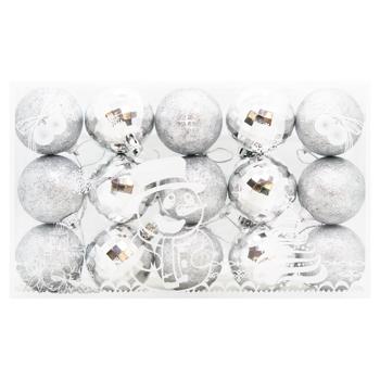 Toys Silver Balls Set in Suitcase 15pcs*5cm - buy, prices for ULTRAMARKET - photo 2