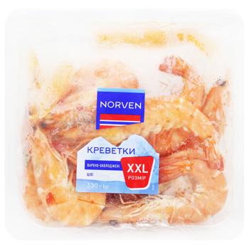 Vannamei Boiled Chilled Shrimps 330g - buy, prices for COSMOS - photo 1