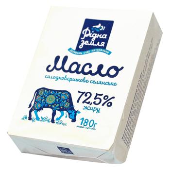 butter ridna zemlia 73% 180g Ukraine