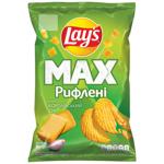 Чипси Lay's зі смаком королівського сиру рифлені 95г