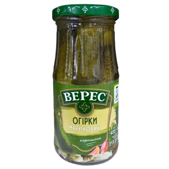 Огурцы Верес корнишоны маринованные 435г