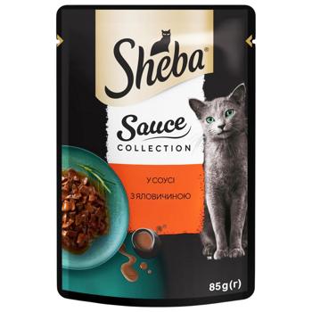 Корм вологий Sheba Select Slices з куркою та яловичиною для котів 85г - купити, ціни на Grono - фото 2
