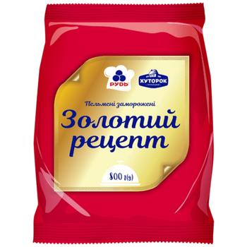 Khutorok Golden Recipe Dumplings 800g - buy, prices for MegaMarket - photo 1