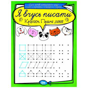 I am Learning to Write. Dots. Straight Lines Book