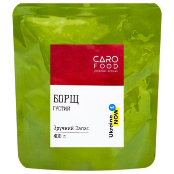 Борщ Caro Food густой 400г - купить, цены на Auchan - фото 1