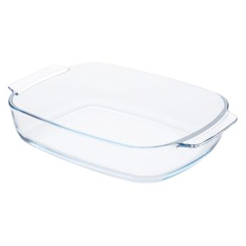 Guardini Vetro Borosilicato Rectangular Baking Dish with Handles 38*25.5*7cm