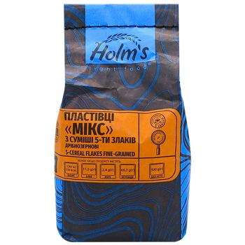Суміш пластівців Holm's Мікс 5 злаків 500г - купити, ціни на Чудо Маркет - фото 2