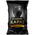 Насіння соняшника Великий Карат смажене несолоне 160 г