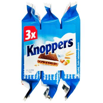 Вафли Knoppers 3*25г - купить, цены на - фото 3
