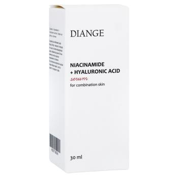 Сыворотка для лица Diange Ниоцинамид и гиалуроновая кислота 30мл - купить, цены на КОСМОС - фото 3