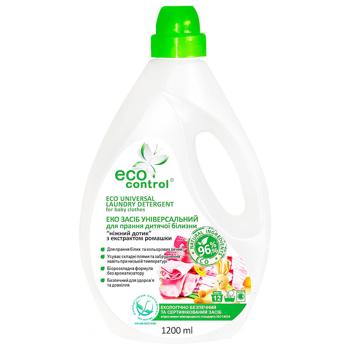 Eco Control Soft Touch Universal Washing Gel with Chamomile Extract 1,2l