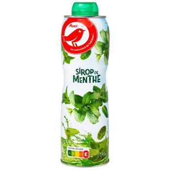 Auchan Mint Syrup 750ml - buy, prices for Auchan - photo 1