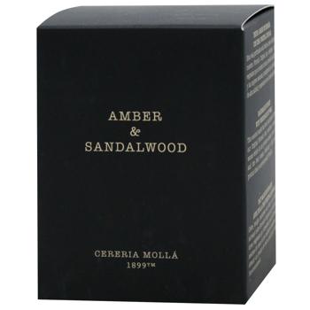 Cereria Molla Mini Amber & Sandalwood Scented Candle 70g