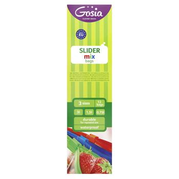 Пакети для харчових продуктів Gosia із затяжкою - купити, ціни на - фото 2