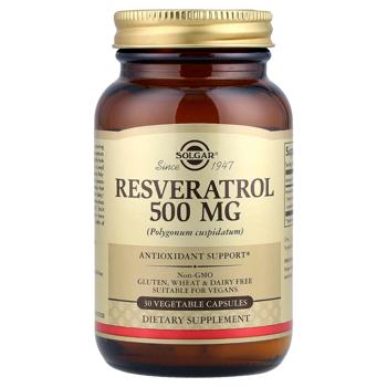 Solgar Resveratrol 500mg 30 capsules - buy, prices for Biotus - photo 1