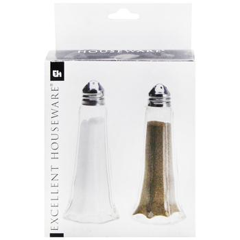 Емкости для соли и перца Excellent Houseware 14cм - купить, цены на Auchan - фото 2