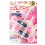 Блок для унитаза Galax Цветочная свежесть 55г*2шт
