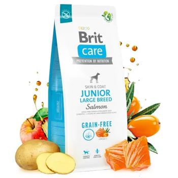 Корм сухий Brit Care з лососем для молодих собак великих порід 1кг - купити, ціни на MasterZoo - фото 4