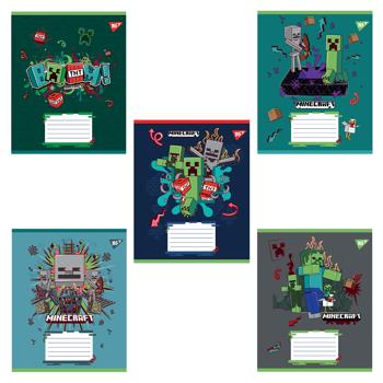 Yes Minecraft Heroes Notebook in a Cage А5 12 sheets - buy, prices for NOVUS - photo 1