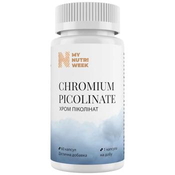 My Nutri Week Chromium Picolinate 60 capsules