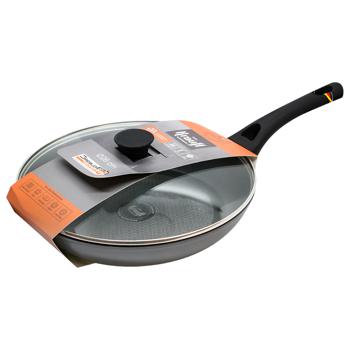 Krauff Frying Pan with Lid 28cm - buy, prices for NOVUS - photo 1