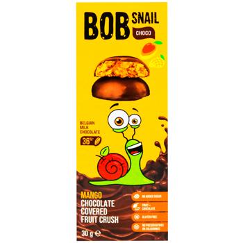 Конфеты Bob Snail манговые в молочном шоколаде без сахара 30г - купить, цены на - фото 2