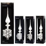Верхушка для елки Decoris Снежинка 10х4х35см