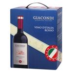 Вино Giacondi червоне сухе 12% 3л