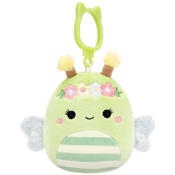 Игрушка мягкая Squishmallows Пчелка Сибил на клипсе 9см