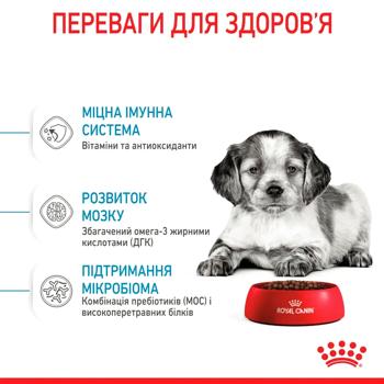 Корм сухий Royal Canin Medium Puppy з домашньою птицею для цуценят середніх порід 3кг - купити, ціни на MasterZoo - фото 4