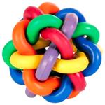 Trixie Braided Rubber Ball Toy for Dogs 7cm