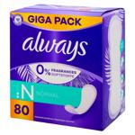 Always Daily Fresh Normal Unscented Panty Liners 80pcs