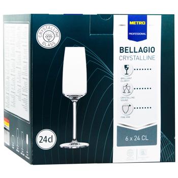 Metro Professional Bellagio Champagne Glass 240ml 6pcs - buy, prices for - photo 3